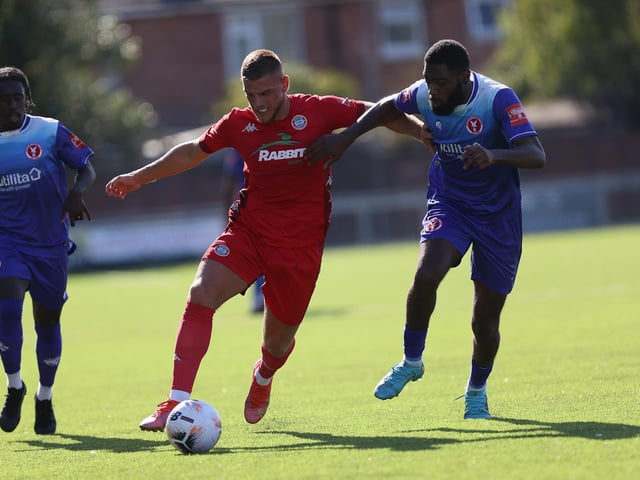Worthing took on Winchester City and Whitehawk in a three-way afternoon of 60-minute matches / Pictures: Mike Gunn