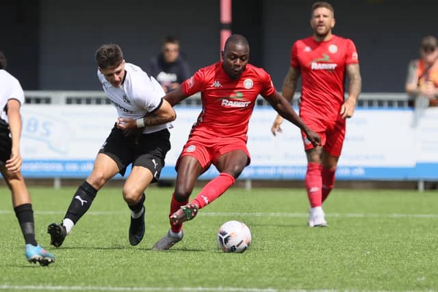 Worthing beat Swindon Town 5-1 in a pre-season friendly at Woodside Road / Pictures: Mike Gunn
