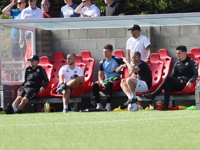 Worthing beat Swindon Town 5-1 in a pre-season friendly at Woodside Road / Pictures: Mike Gunn
