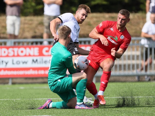 Worthing beat Swindon Town 5-1 in a pre-season friendly at Woodside Road / Pictures: Mike Gunn