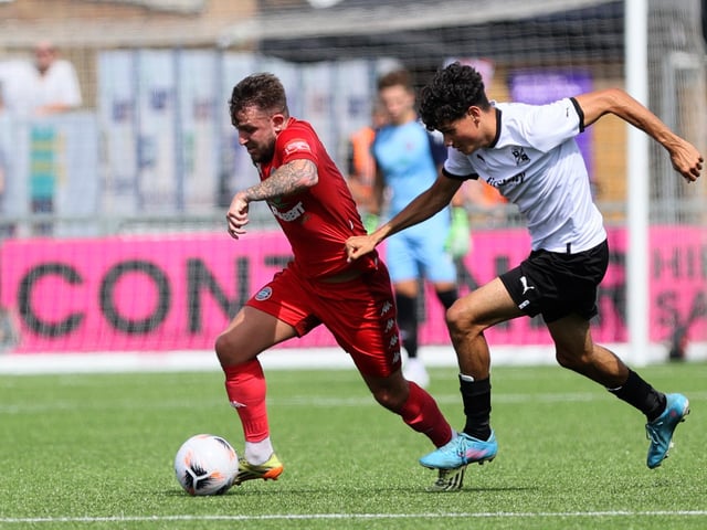 Worthing beat Swindon Town 5-1 in a pre-season friendly at Woodside Road / Pictures: Mike Gunn