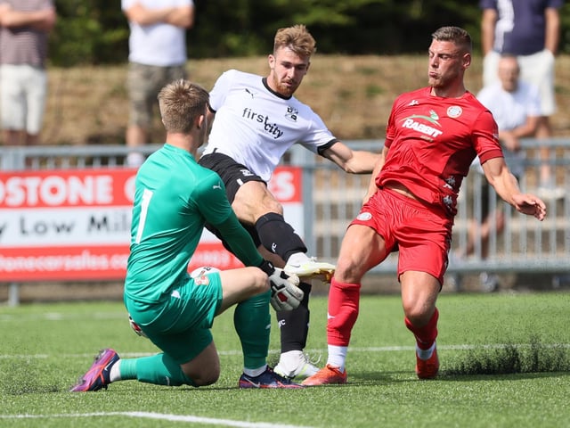 Worthing beat Swindon Town 5-1 in a pre-season friendly at Woodside Road / Pictures: Mike Gunn