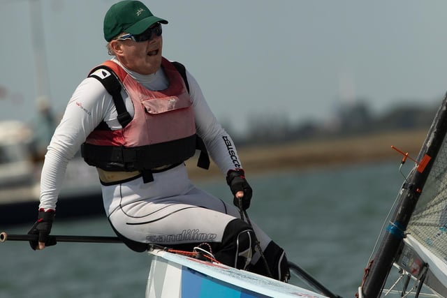 Action from the Finn Open at Bosham Sailing Club, celebrating the 70th anniversary / Pictures: Chris Hatton