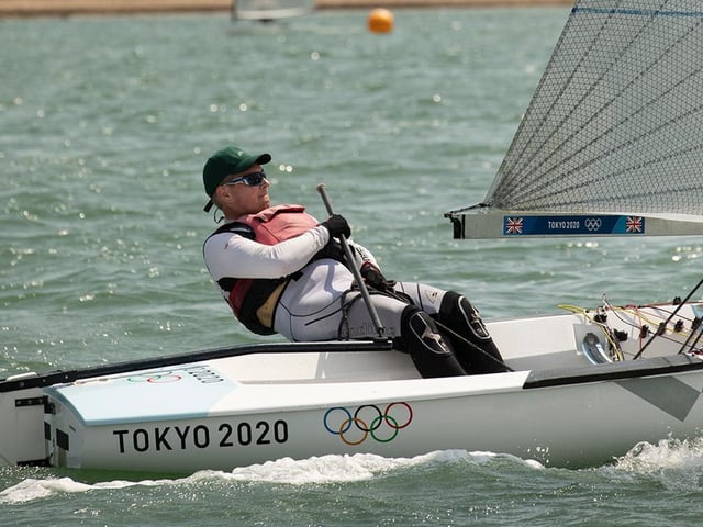 Action from the Finn Open at Bosham Sailing Club, celebrating the 70th anniversary / Pictures: Chris Hatton