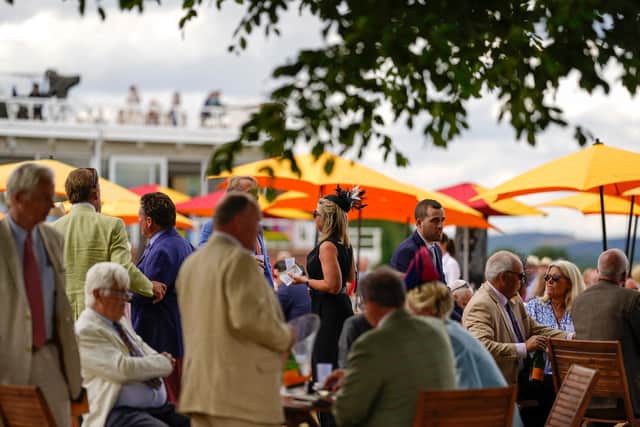 The scene at Goodwood on day one / Picture: Getty