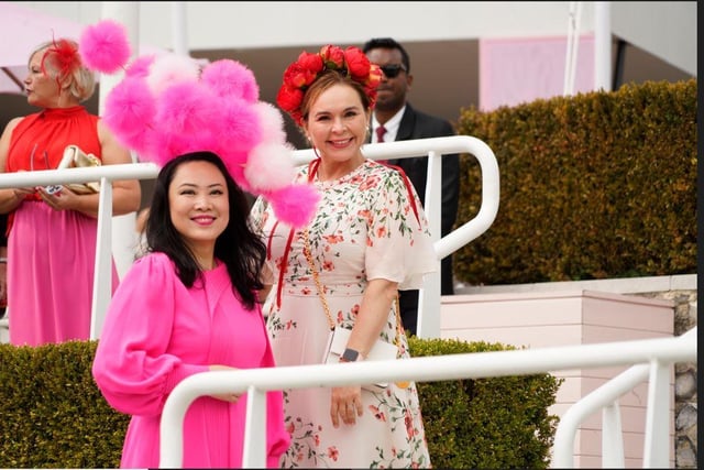 Fine fashion was on show at Ladies' Day / Picture: Clive Bennett