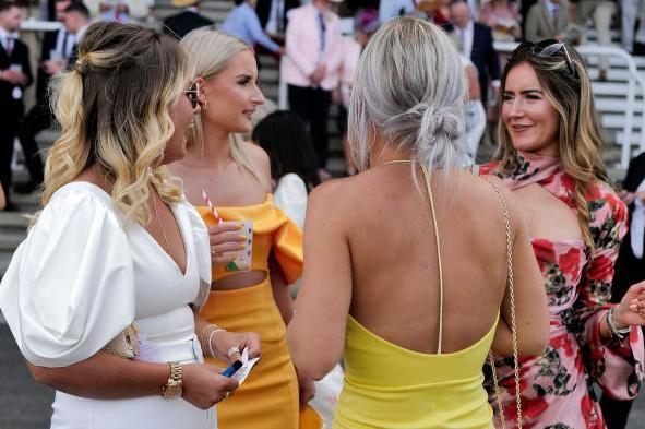 There was a big crowd in the racecourse for Ladies' Day / Picture: Alan Crowhurst, Getty