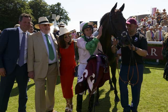 Who makes the winner's enclosure at Goodwood on Saturday? Picture: Clive Bennett