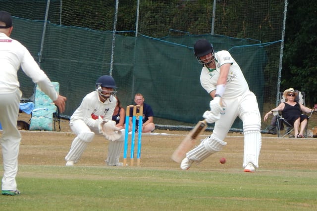 Action from Three Bridges' visit to Roffey in cricket's Sussex Premier League / Pictures: Mark Dunford