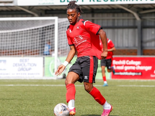 Action and celebrations from Eastbourne Borough's 3-1 friendly win over East Grinstead Town / Pictures: Lydia and Nick Redman