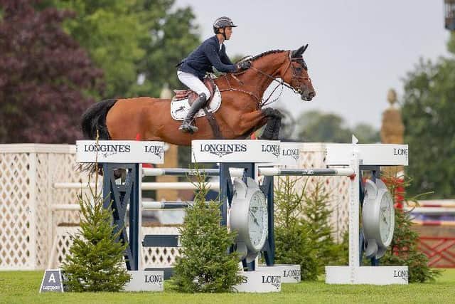 Belgium's Gilles Thomas won the Longines King George V Gold Cup at the
Longines Royal International Horse Show at Hickstead | Picture: Elli Birch - Boots and Hooves Photography