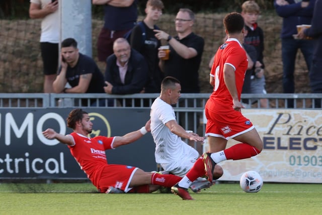 Action and goal celebrations from Worthing's 5-1 victory at home to Wycombe Wanderers / Pictures: Mike Gunn