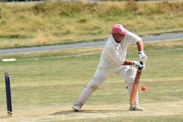 Nutley's Alan Poulter at the crease
