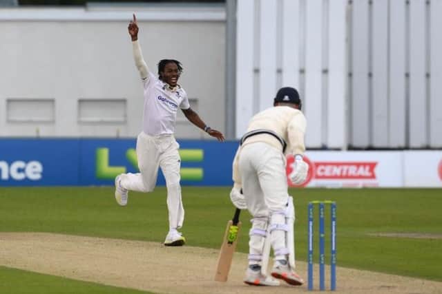 Jofra Archer hopes to be back in a Sussex shirt soon | Picture: Getty