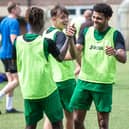 Chi City players enjoying themselves at pre-season training | Picture: Neil Holmes