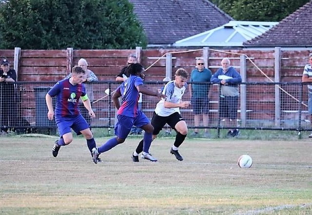 Action and goal celebrations from Pagham's Wessex League win over US Portsmouth at Nyetimber Lane | Pictures: Roger Smith