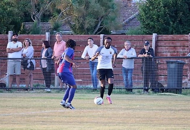 Action and goal celebrations from Pagham's Wessex League win over US Portsmouth at Nyetimber Lane | Pictures: Roger Smith