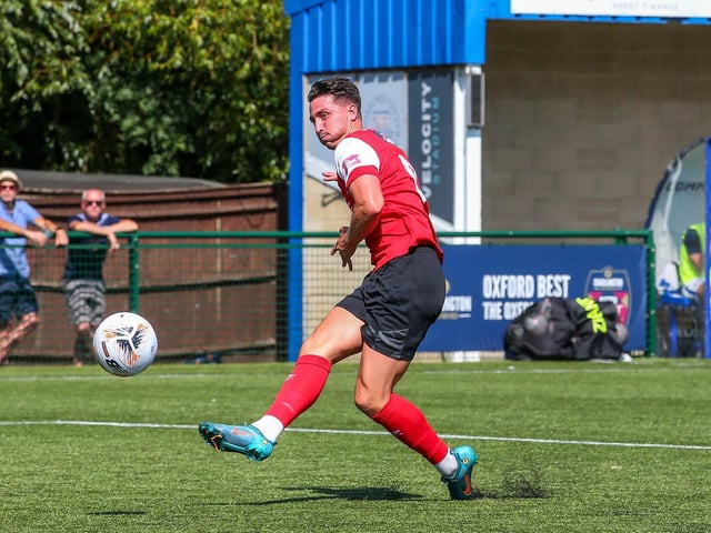 Action and goal celebrations from Eastbourne Borough's 3-1 win at Oxford City in the National League South | Pictures: Lydia and Nick Redman