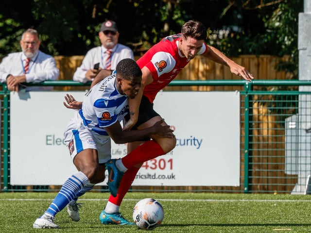 Action and goal celebrations from Eastbourne Borough's 3-1 win at Oxford City in the National League South | Pictures: Lydia and Nick Redman
