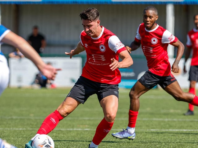 Action and goal celebrations from Eastbourne Borough's 3-1 win at Oxford City in the National League South | Pictures: Lydia and Nick Redman