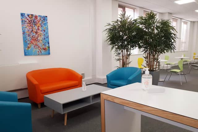 The interior of the new Staying Well centre in Crawley. Picture courtesy of Richmond Fellowship