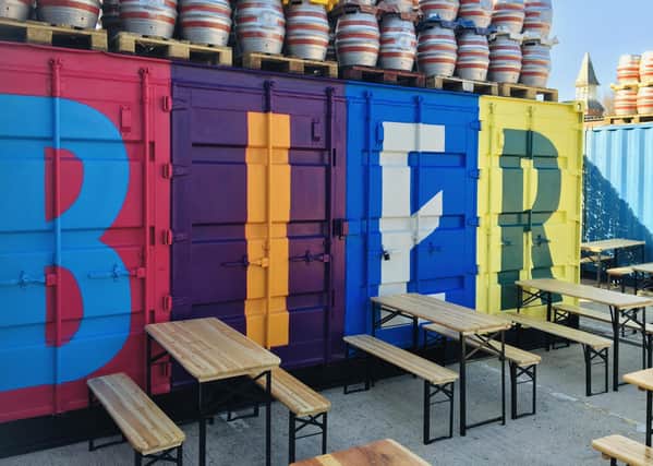 Brighton Bier's new beer garden on Roedean Road