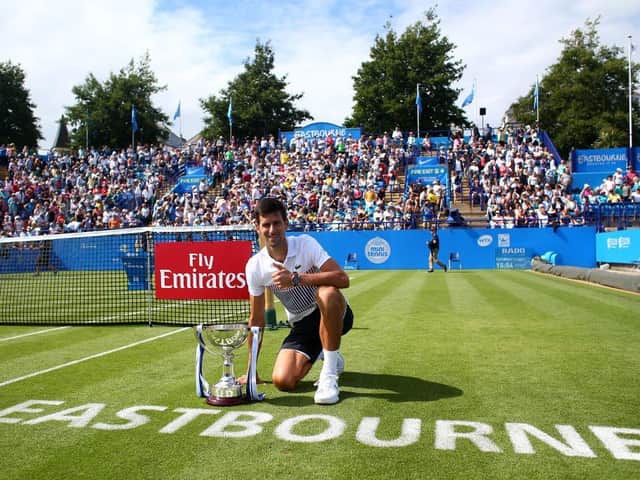 Eastbourne is an important event in the LTA's grasscourt season and continues to attract the top names such as Novak Djokovic, who won the tournament in 2017