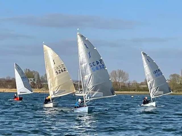 Racing at Dell Quay / Picture: Peter Binning
