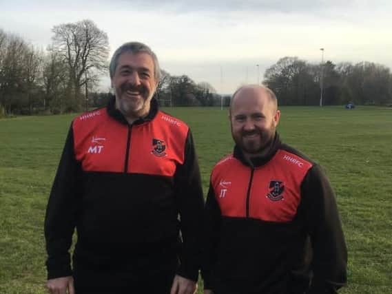 Martin MacTaggart and Jim Taylor - both Level 3 coaches - are excited to take on full responsibility for senior coaching at Heath