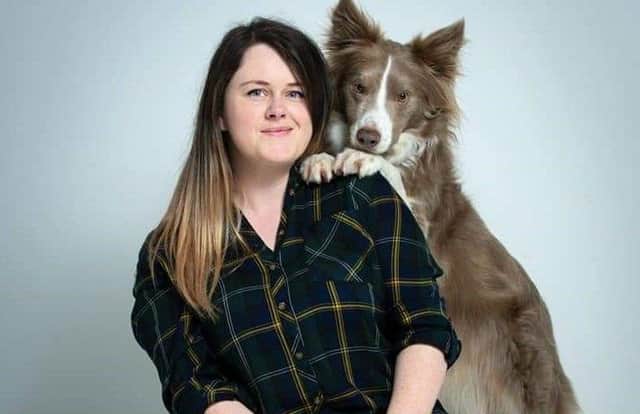 Dog trainer Lucy Rose with her dog Bodhie Pr0l93pyKgPaA1x36RGt