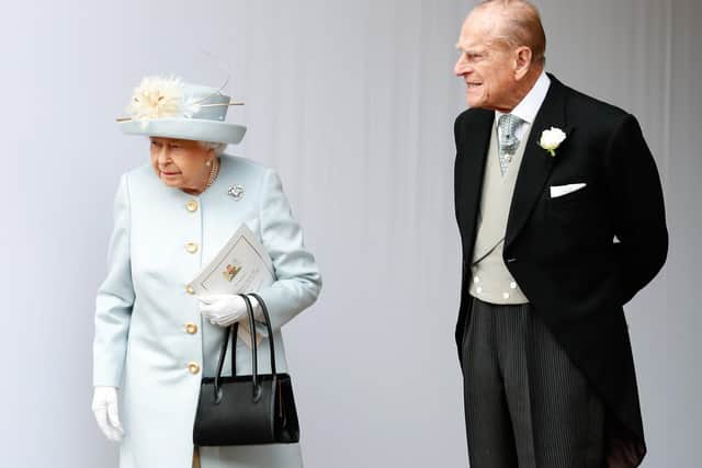 Queen Elizabeth II and Prince Philip, Duke of Edinburgh  (Photo by Alastair Grant / POOL / AFP)