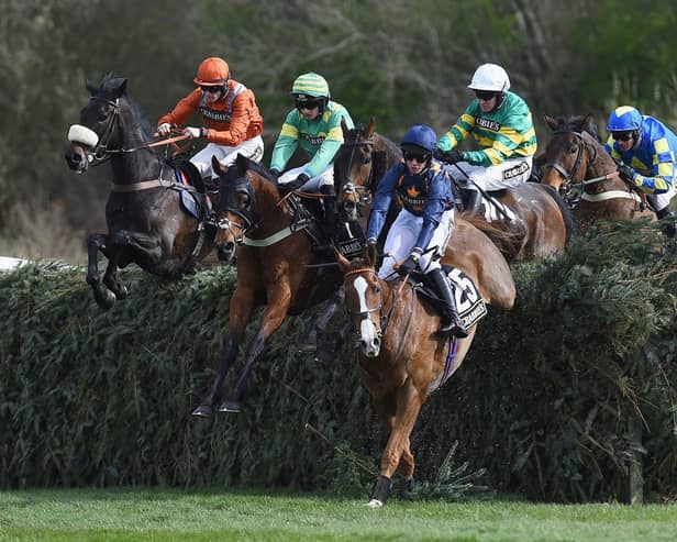 The Grand National - back after a blank year, albeit in front of empty stands