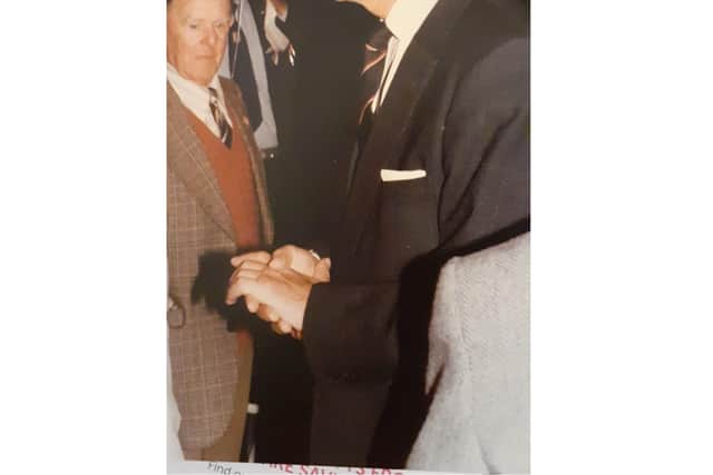 Prince Philip at the Taxi Charity's annual meeting in 1979. Pic: Gerry Dunn SUS-210904-152104001