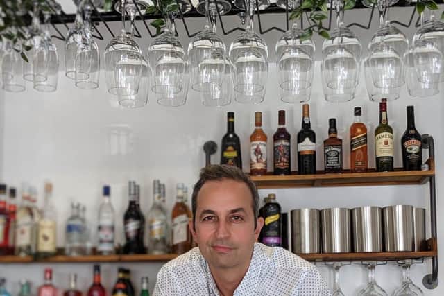 Kyriakos Baxevanis is the owner of Nostos Greek restaurant in Hove plus Little Jasmine day spa and Simply Urban nail and beauty