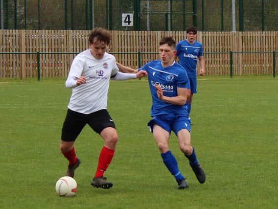 Broadbridge Heath opened their SCFL Premier Division Supplementary Shield campaign with a 3-0 home win over local rivals Horsham YMCA. Pictures by Tim Hewlett and Keith Holmes