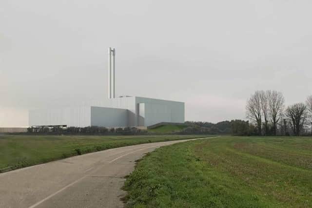 Revised plans for an incinerator at Ford