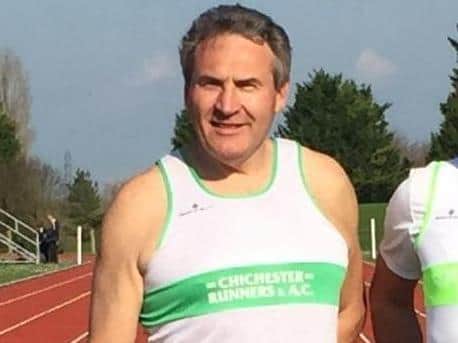 Andy Hall shone in the throws at Winchester
