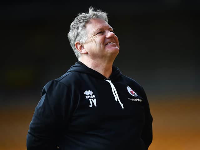 Crawley Town manager John Yems. Picture by Nathan Stirk/Getty Images