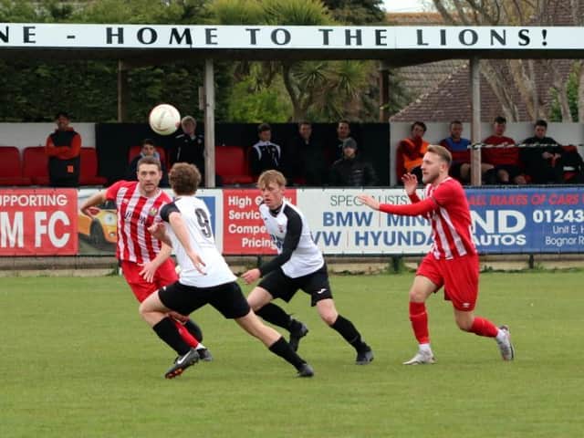 Pagham in action v Steyning last weekend / Picture: Roger Smith