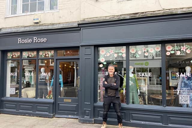 Daniel Elsom, who owns independent clothing and homeware store Rosie Rose, said he was 'delighted by the confidence levels' among customers to visit their local shops