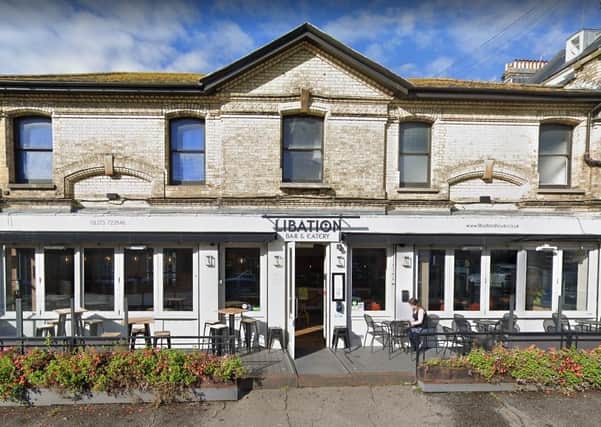 Libation in Second Avenue, Hove, hopes to get permission to place tables on the pavement area
