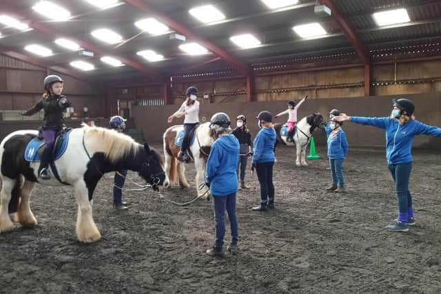 The Mid Sussex RDA group was excited to return on March 30. Picture: RDA