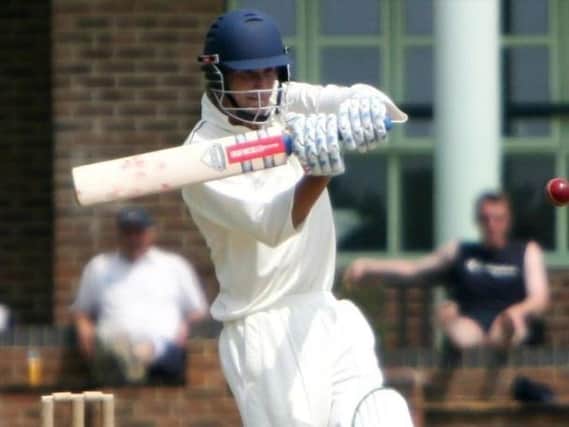 Chris Morris batting for Hastings Priory back in 2008. Picture courtesy of Jake Badger