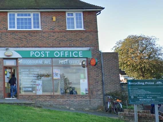 The existing Post Office in Woodbourne Avenue, Brighton