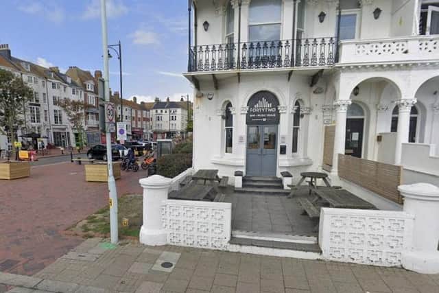 Bar 42 in Worthing. Picture: Google