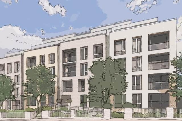 Proposed flats off Boltro Road, Haywards Heath