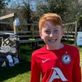 Roffey Robins Atletico under-12s midfielder Jack Dann. Pictures courtesy of Paul Anderson