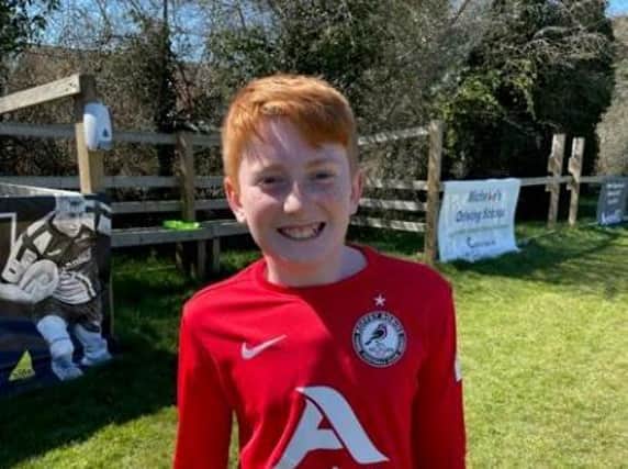 Roffey Robins Atletico under-12s midfielder Jack Dann. Pictures courtesy of Paul Anderson