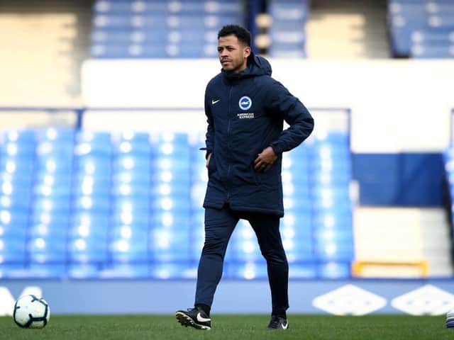Former Brighton defender Liam Rosenior is currently Wayne Roomey's assistant at Derby County