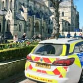 Police officers will be 'regularly patrolling' Chichester today to 'support residents and businesses'. Photo: Chichester Police